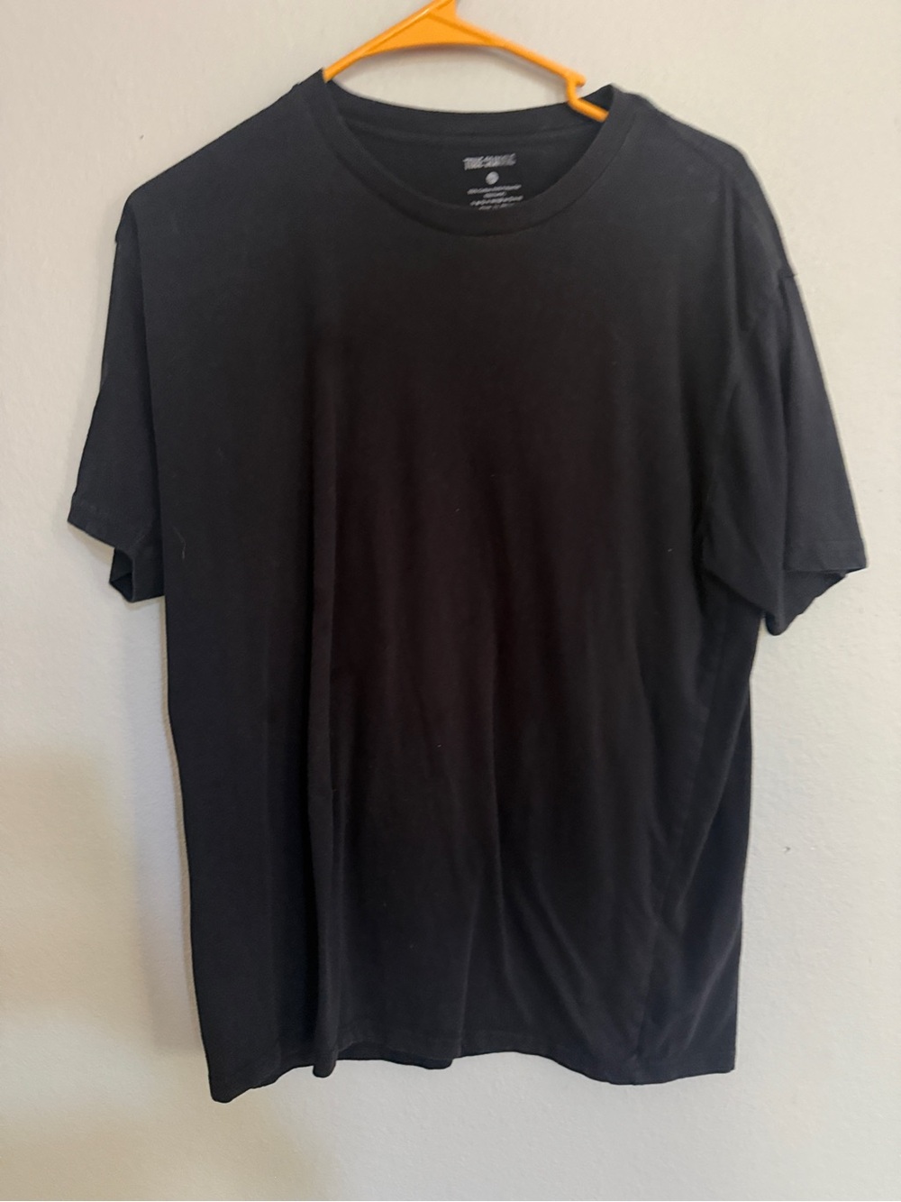 Men's Black Short Sleeve Crewneck T-Shirt